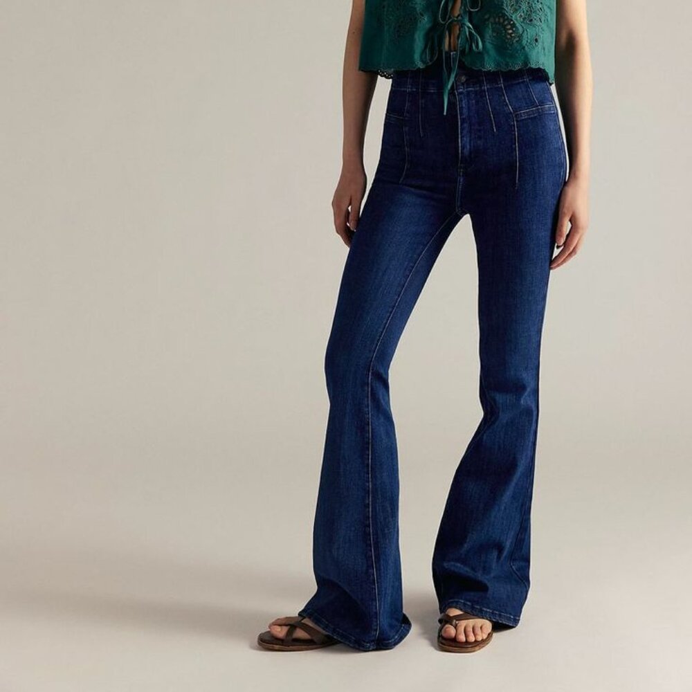 Skyrise Jayde Flare Bell Bottom Jeans